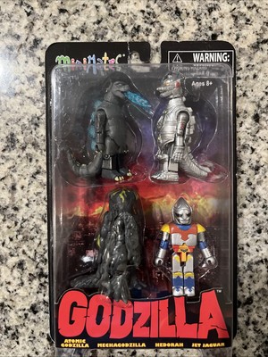 Minimates Atomic Godzilla Series 2 Hedorah Jet Jaguar Mechagodzilla-image