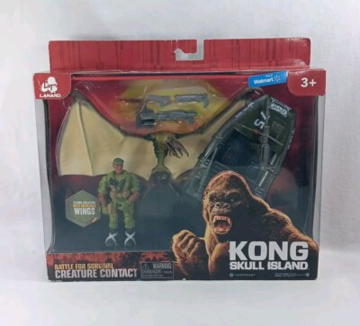 Lanard KONG SKULL ISLAND Creature Contact Battle for Survival Walmart 2017 NEW-image