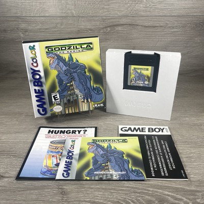 Nintendo Godzilla The Series Gameboy Color Cartridge Manual Complete in Box Mint-image