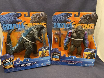 SET  Lot Playmates Monsterverse Godzilla vs Kong 6