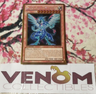 1x (VLP) *ITALIAN* Galaxy-Eyes Photon Dragon PGLD-EN038 Gold Rare 1st Edition-image