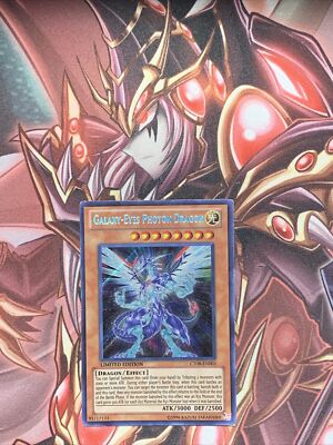 Yugioh Galaxy-Eyes Photon Dragon CT08-EN003 Limited Edition Secret Rare Card -image