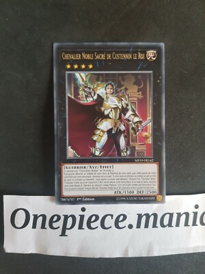 Yu-gi-oh! Sacred Noble Knight of Custennin the King: MP19-FR142 -VF/Rare--image