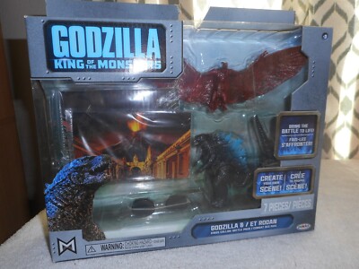 Godzilla King of The Monsters Godzilla Rodan 2 Pack New MISB Jakks-image