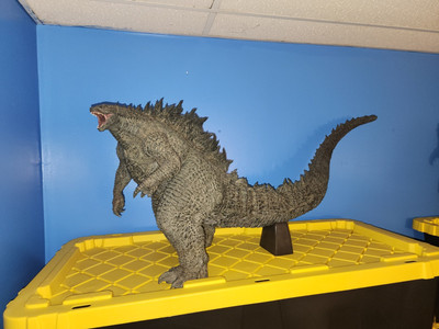 Toho X-plus Gigantic series Godzilla 2019 Breifly Displayed, No Original Box.-image
