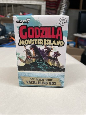 Super 7 Godzilla Monster Island Blind Box Unopened!! -image