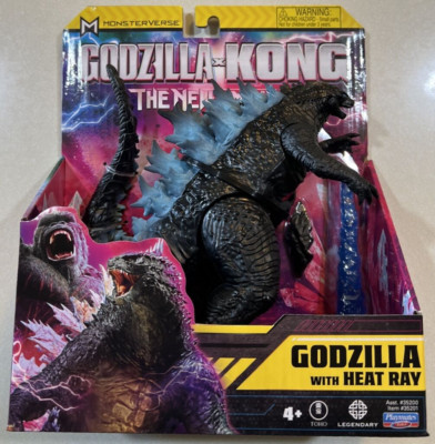 NEW 2024 Playmates Godzilla x Kong The New Empire Godzilla w Heat Ray Figure-image