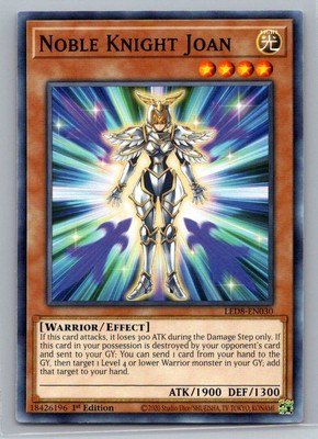 Noble Knight Joan #LED8-EN030 Legendary Duelists: Synchro Storm G38-image