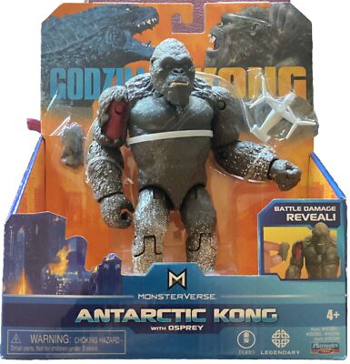 Godzilla vs Kong ANTARCTIC KONG w/ Osprey Playmates Monsterverse 6
