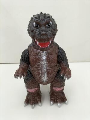 Medicom Toy Anraku Ansaku Godzilla(260mm) & Mothra(140mm) Action Figure Japan-image