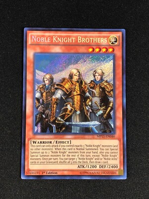 YUGIOH NOBLE KNIGHT BROTHERS MP15-EN046 1ST SECRET-image