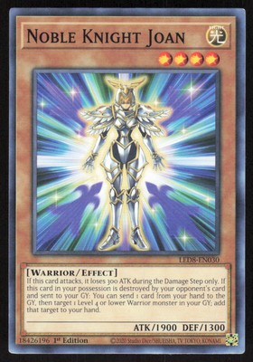 2020 Yugioh 1st Edition Noble Knight Joan-image