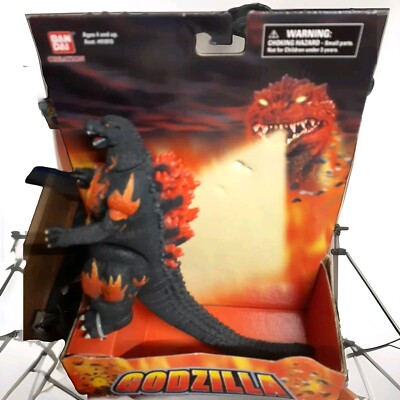 [Rare]Bandai Creation Burning Godzilla Action Figure Retro #91810 New in Box -image