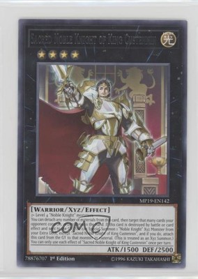 Sacred Noble Knight of King Custennin (UR) 1st Ed. #MP19-EN142 02l5-image