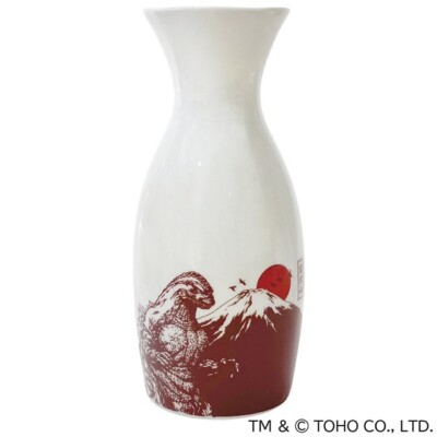 Godzilla Sake Bottle A type Japan NEW-image
