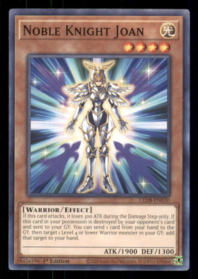 Yu-gi-oh Noble Knight Joan #LED8-EN030 Legendary Duelists: Synchro Storm LP-image