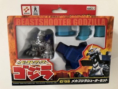 KONAMI Unopened New Beast Shooter Mechagodzilla set Godzilla W/BOX F/S FEDEX-image