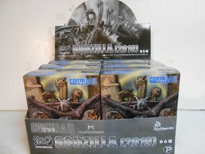 Art Spirits Gekizo GODZILLA 2019 Figure Partially 6 Pieces BOX AT046 US seller-image