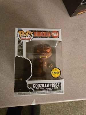 Funko Pop #1663 Godzilla 1984 SP Mint Chase Edition W/ Factory Box Uncirculated-image
