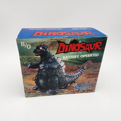 **BOX ONLY** 1980s Godzilla DINOSAUR TC-710 Toy Box Knockoff Bootleg Japanese -image