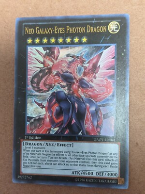Yugioh! Neo Galaxy-Eyes Photon Dragon - GAOV-EN041 - Ultimate Rare1st Edit NM/LP-image