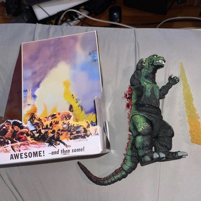 Godzilla NECA King of the Monsters 1954 color poster version. Loose w/ Box-image