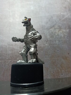 Monster Kaiju Mecha Godzilla Mechagodzilla Bottle Cap Figure-image