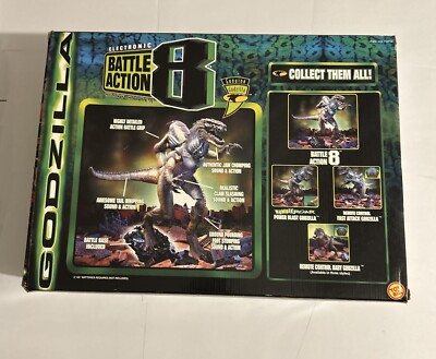 1998 Toy Biz Godzilla Battle Action 8 - Box Only + FREE SHIPPING-image