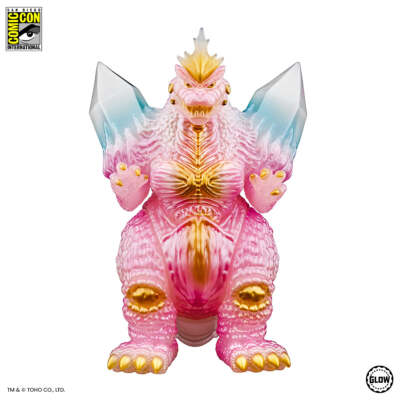 Mondo Cherry Blossom Space Godzilla New Mint In Box SDCC ‘23 GID Toho ed 350-image