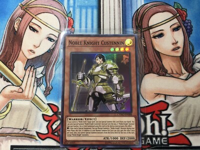 yugioh Noble Knight Custennin super rare unlimited edition CYHO-EN088-image