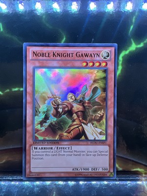 Noble Knight Gawayn REDU-ENSP1 Ultra Rare Limited Edition NM (slot#193)-image