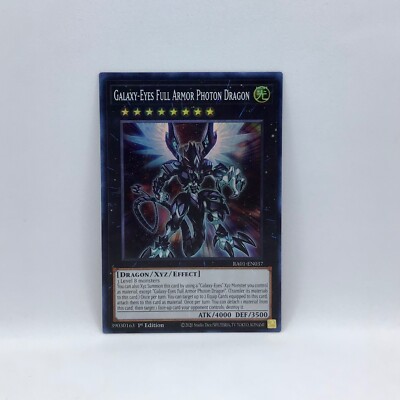 Galaxy-Eyes Full Armor Photon Dragon RA01-EN037, Super Rare, 1st Edition, NM-image