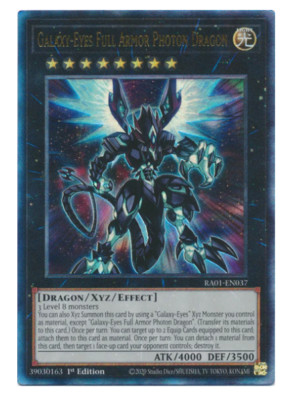 Galaxy-Eyes Full Armor Photon Dragon RA01-EN037 Prismatic Ultimate Rare-image