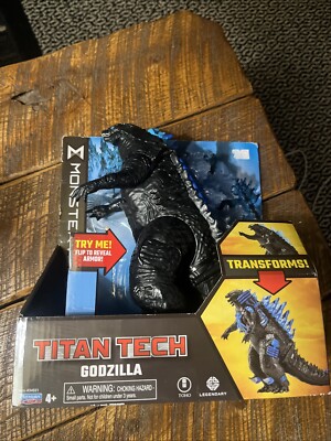 Godzilla vs. Kong - Titan Tech Godzilla Monsterverse Transforming 8” Figure-image