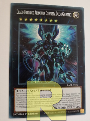 Photon Dragon Complete Armor Galactic Eyes ® Secret ® RA01-IT037 Italian-image