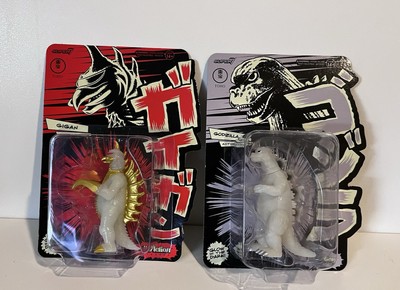 Super7 Reaction Godzilla 1974 & Gigan lot glow in the dark GID MIB sealed-image