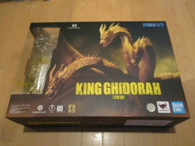 Bandai S.H. Monsterarts King Ghidorah 2019 MIB Super Rare KOTM Authentic-image