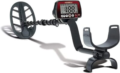 Fisher F44 Weatherproof Metal Detector with 11-inch DD Submersible Search Coil-image