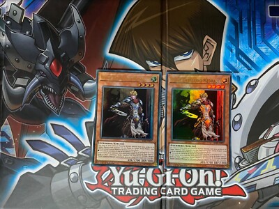 Yu-Gi-Oh! Noble Knight Medraut BLRR-SP071 1st Edition Ultra Rare Spanish NM x2-image