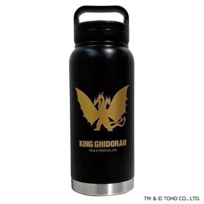 Godzilla King Ghidorah Mug Bottle 800ml Japan NEW-image