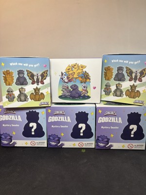 Godzilla Smashies Squishies Set Of 6 Blind Boxes-image