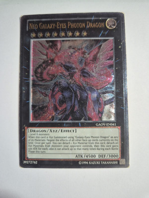 Neo Galaxy-Eyes Photon Dragon GAOV-EN041 Ultimate Rare-image