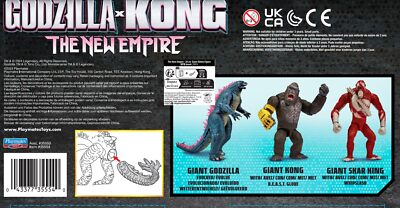 Godzilla X Kong: 11 Giant Shimo Figure By Playmates Toys-image