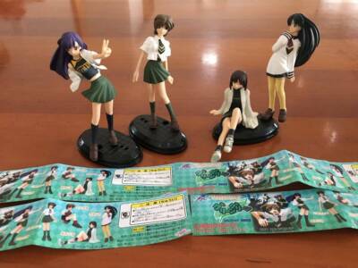 4 Figure Gashapon GREEN GREEN Digital Gals Paradise Gal'S Millennium DGP Groover-image