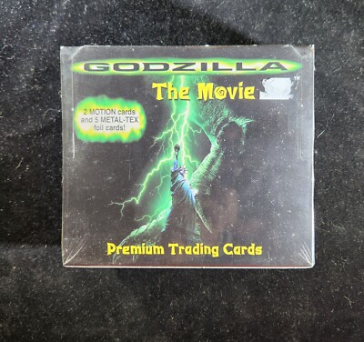 Godzilla The Movie Premium Trading Cards - Sealed Box - JPP/Amada-image