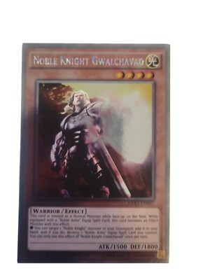 Yu-Gi-Oh! TCG Noble Knight Gwalchavad Noble Knights of the Round Table NKRT-EN00-image