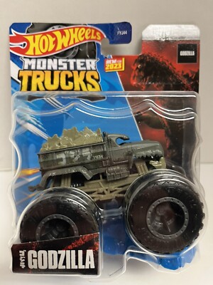 Hot Wheels Monster Trucks Godzilla Mattel New for 2023-image