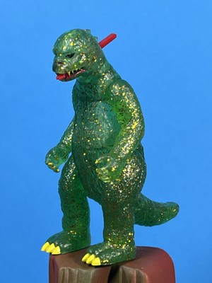 Super7 - ReAction Shogun Godzilla Blind Box series 1 - X-Ray Green Glitter-image
