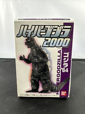 1999 BANDAI Hyper Godzilla 4” Tall GODZILLA 1964 Figure USA SELLER IN BOX-image