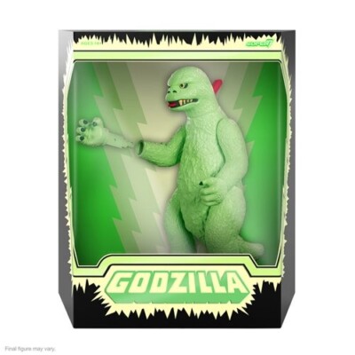 SUPER 7 ULTIMATES SHOGUN GODZILLA GLOW IN THE DARK USA SELLER! MIB SEALED LAST1!-image